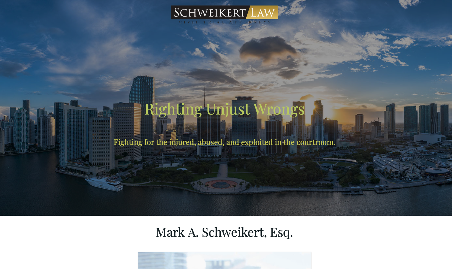 Schweikert & Goldberg Website