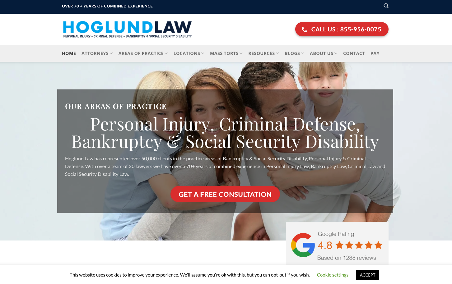 Hoglund Law Website