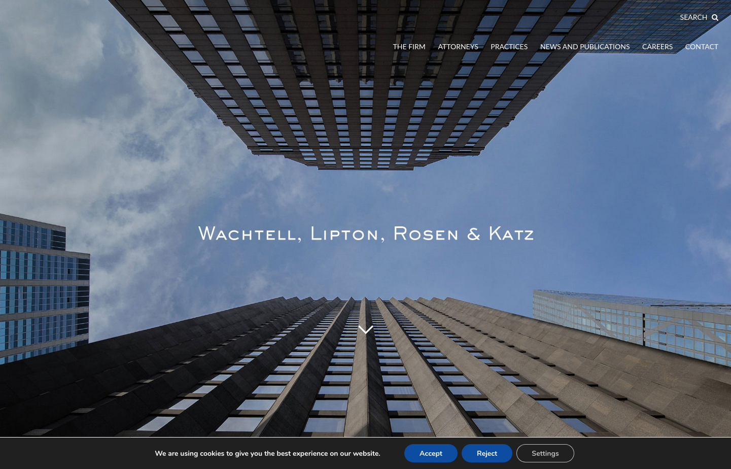 Wachtell, Lipton, Rosen & Katz Website